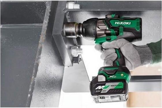 Actual product image Hikoki Cordless impact wrench WR36DB Multi Volt 36V (Rechargeable battery operated)