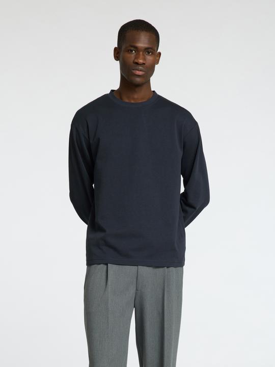 Actual product image Selected Homme Slhlooseoscar Ls O-Neck Tee Noos (M)