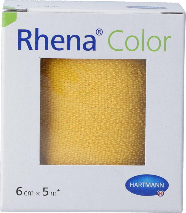 Produktbild Rhena Color Elastische Binden gelb