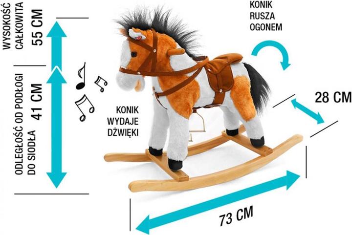 Actual product image Mally Toy horse