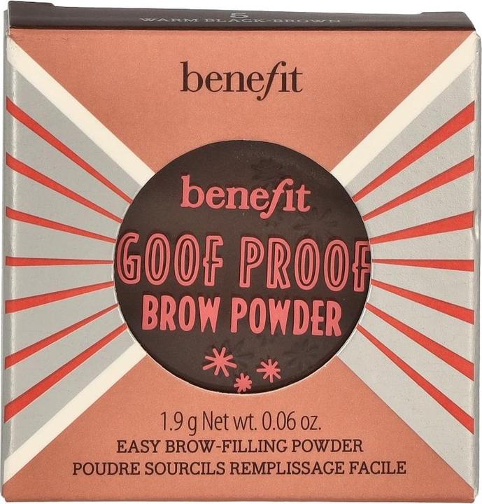 Image du produit BeneFit Cosmetics Poudre à sourcils Goof Proof (5 Marron noir chaud)
