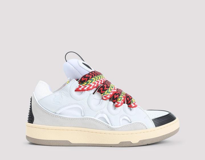 Immagine prodotto Lanvin curb sneakers in leather and suede with multicolor laces (43)