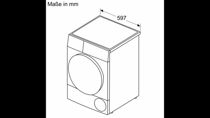 Produktbild Bosch Hausgeräte WQG233D40 (8 kg, Rechts)