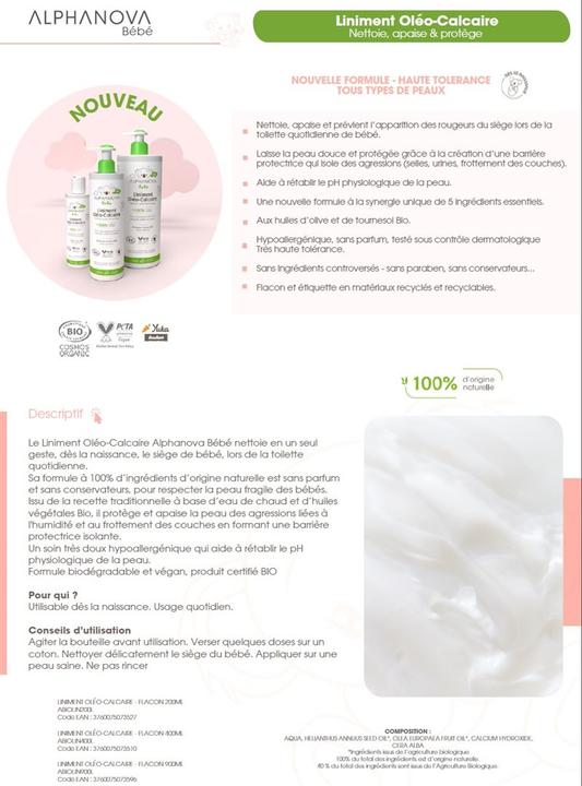 Immagine prodotto Alphanova Linimento biologico