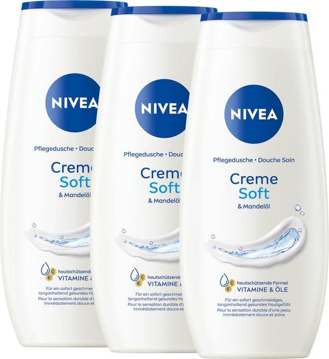 NIVEA Pflegedusche Creme Soft Trio
