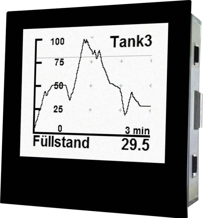 Immagine prodotto TDE Instruments Misuratore digitale da pannello Digalox Misuratore grafico DIN per 10V/20mA DC con display multiplo