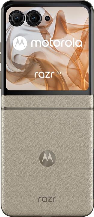 Immagine prodotto Motorola Razr 50 (256 GB, Spiaggia di sabbia, 6.90", SIM + eSIM, 50 Mpx, 5G)