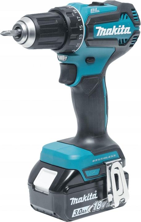Immagine prodotto Makita Trapano-avvitatore DDF485RF3J 18V 50Nm 3x3,0Ah MAKPAC (Batteria ricaricabile)
