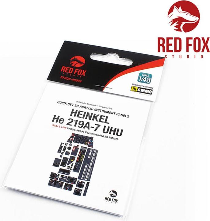 Actual product image 1/48 HE 219A-7 Uhu (for Tamiya kit)