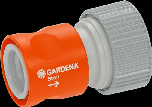 Produktbild Gardena Übergangsstück mit Wasserstop (Übergangsstück, Wasserstop, 13 mm)