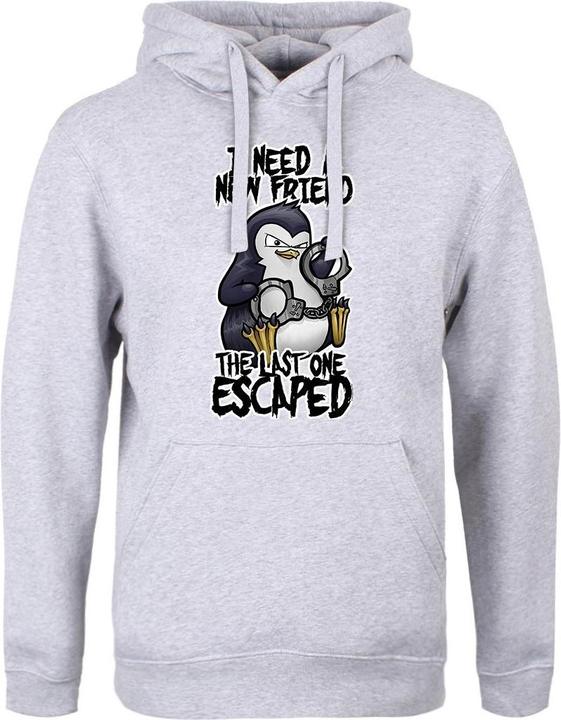 Produktbild Psycho Penguin I Need A New Friend Kapuzenpullover (XXL)