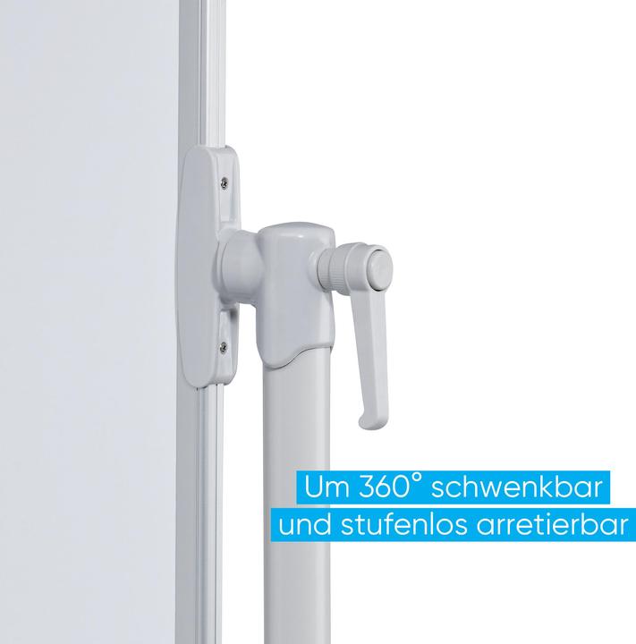 Produktbild Franken Whiteboard Mobil mit Drehfunktion Emaille (120 x 90 cm)