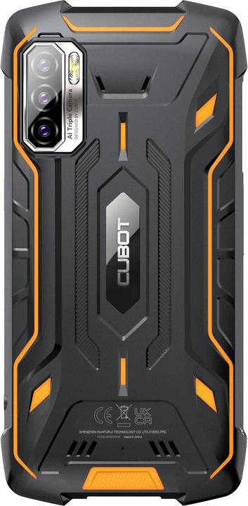 Image du produit Cubot King Kong 5 Pro (64 Go, Orange, Noir, 6", Double SIM, 48 Mpx, 4G)