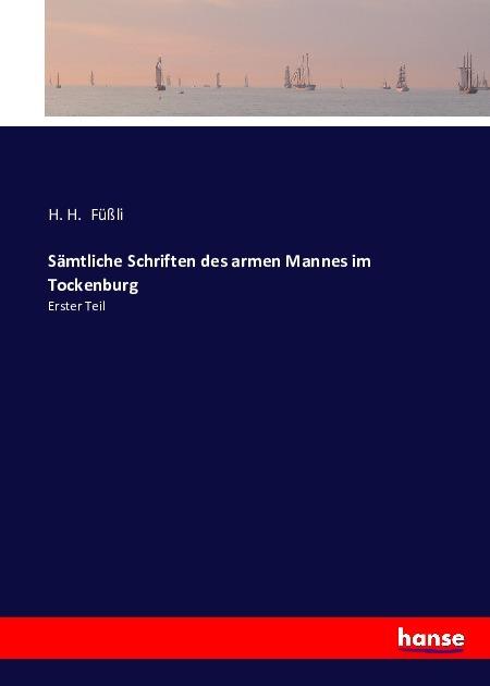 Actual product image Sämtliche Schriften des armen Mannes im Tockenburg (2016)