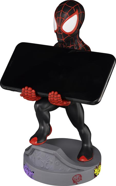 Actual product image Exquisite Gaming Marvel Comics: Miles Morales Spider Man Cable Guy (PC, Xbox Series X, Xbox One S, Xbox 360, Mac, Switch, PS4, PS5)