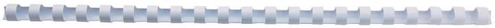 GBC Binder spine 12mm, 21 rings, white, 100 pcs.