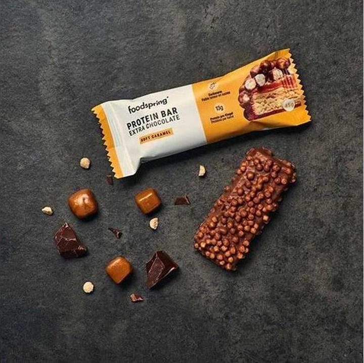 Produktbild Foodspring Protein Bar Extra Chocolate (Caramel, 1 Stk., 540 g)