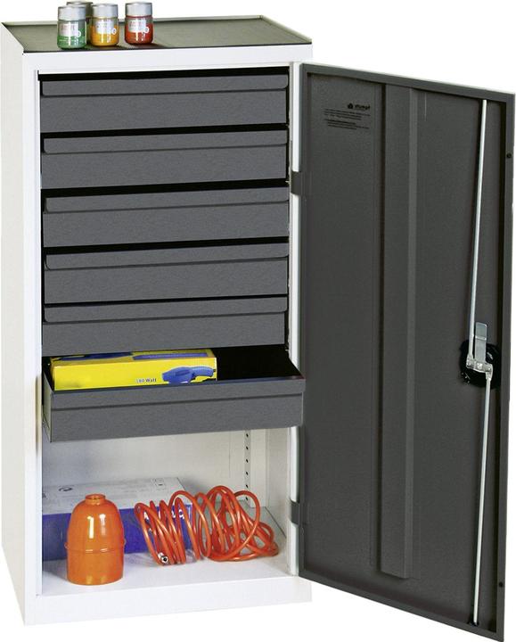 Stumpf Werkzeugschrank S3000 lichtgrau anthrazit 1000x500x500mm 6 Schubladen (100 cm, 50 cm)