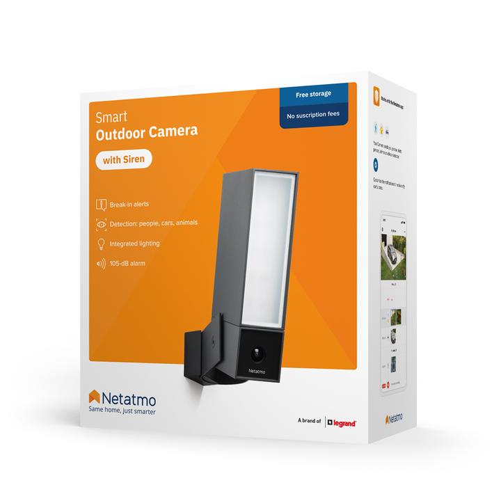 Produktbild Netatmo 2x Smarte Aussenkamera (1080 x 1920 Pixel)