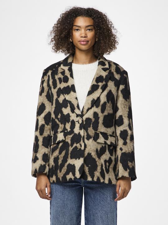 Produktbild Pieces PCDEMI LEOPRINT Einreihiger Blazer (M)