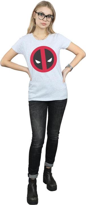 Actual product image Womens/Ladies Deadpool Large Clean Logo Cotton T-Shirt (S)