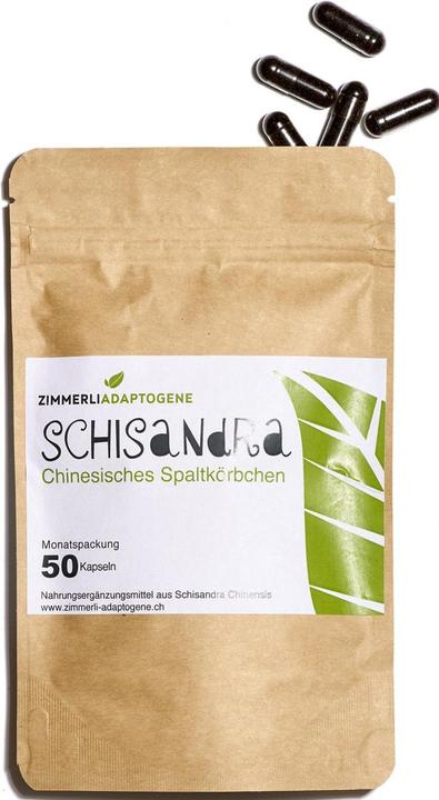 Produktbild Zimmerli Adaptogene Schisandra Kapseln 50 Kapseln (1 Stück, Kapseln, 25 g)