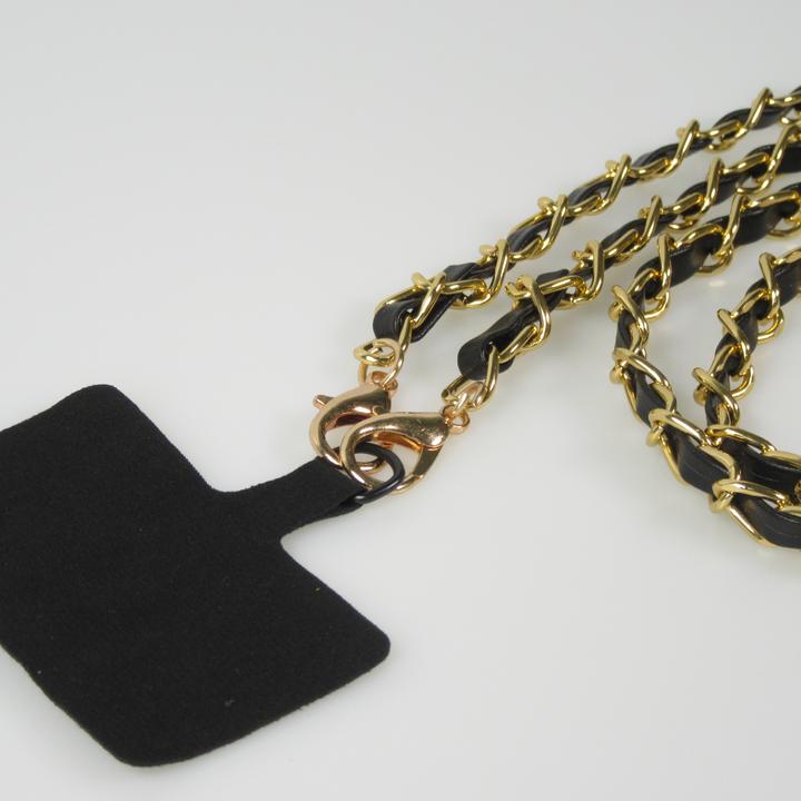 Immagine prodotto PhoneLook Lanière/lacet élégante et sophistiquée universelle pour smartphone en similicuir et métal
