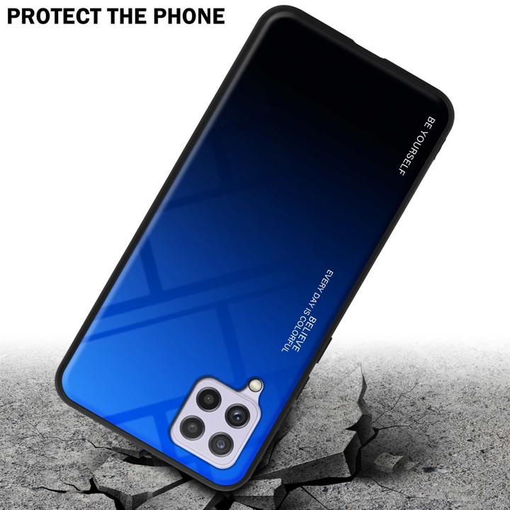 Image du produit Cadorabo TPU 2 couleurs Housse en verre (Samsung Galaxy M22, Samsung Galaxy A22, Samsung Galaxy A32)