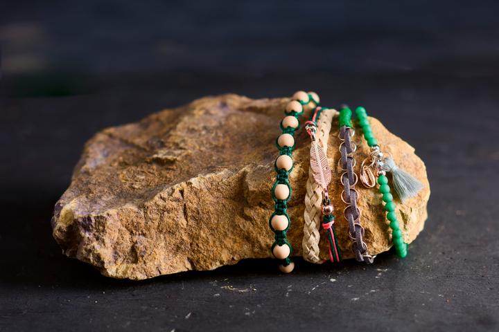 Produktbild Topp Boho-Schmuckset Hope & Dreams (Grün)