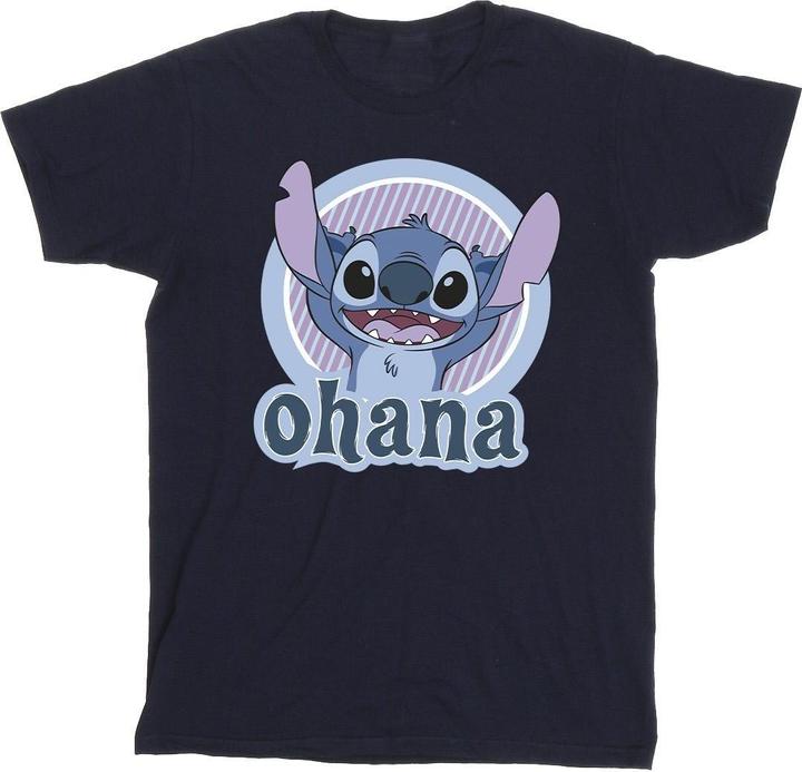 Immagine prodotto Disney Lilo And Stitch Ohana Circle Maglietta Ragazzi (116)