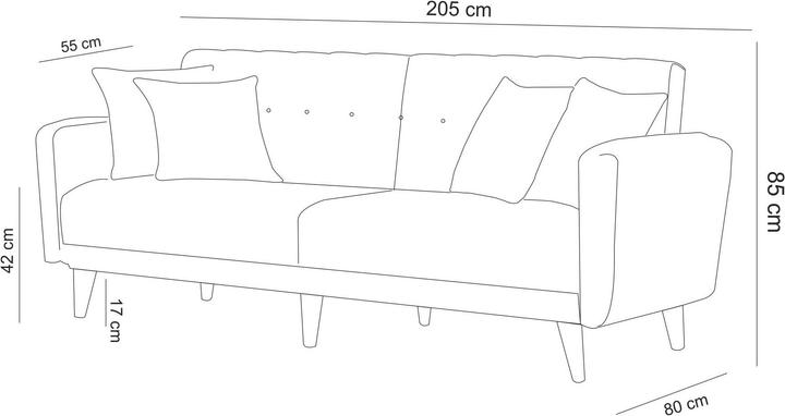 Actual product image Atelier del Sofa Cayden (Upholstery set)