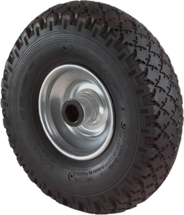 BS Rollen Luftrad Rad-Ø 200 mm Tragfähigkeit 80 kg Ersatzrad Rillenprofil Rollenlager