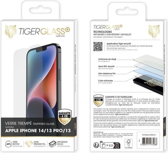 Immagine prodotto Tiger Pellicola di vetro riciclato (1 Pezzo/i, Apple iPhone 14)