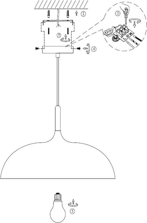Actual product image Steinhauer Bjorr (E27)
