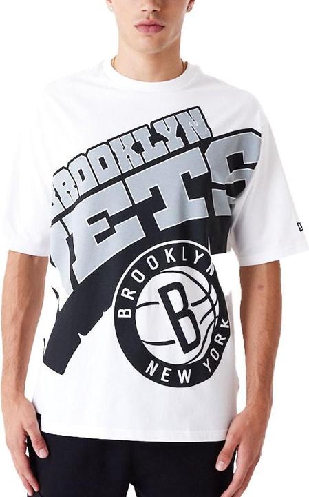 New Era Oversized Shirt - BIG LOGO Brooklyn Nets - S (S)