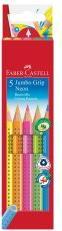 Produktbild Faber-Castell Jumbo Grip (Mehrfarbig, 5 x)
