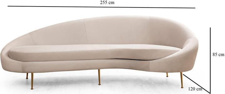 Image du produit Atelier del Sofa Tiffany (3 places)
