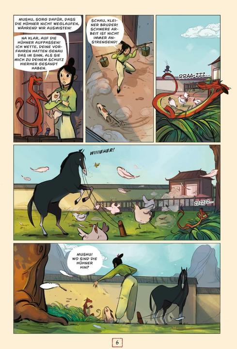Actual product image Disney Adventure Journals: Mulan und der geheimnisvolle Palast (German, Rhona Cleary, Gaia Cardinali, Ilaria Urbinati, Walt Disney, 2023)