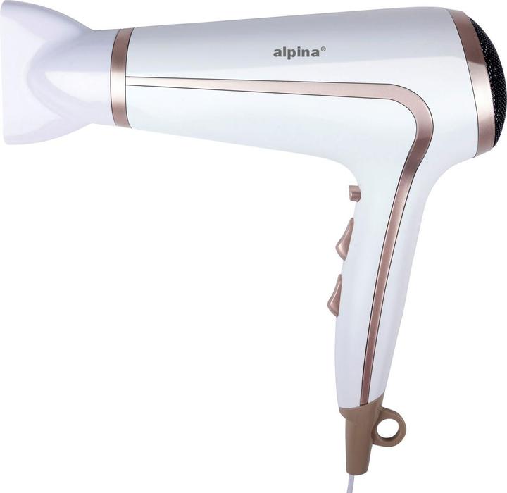 Actual product image alpina Hairdryer and hair straightener set (Straightening iron)