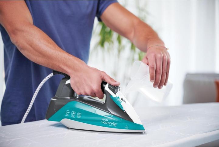 Produktbild Polti Iron PLEU0253 Vaporella Quick & Slide QS220 Steam Iron, 2400 W, Water tank capacity 350 ml, Cont (2400 W, 40 g/min)