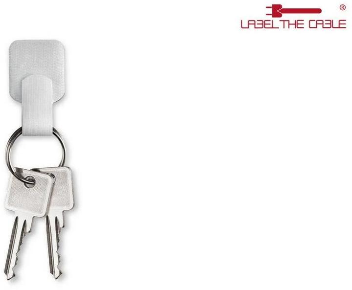 Produktbild Label-the-cable Klettkabelhalter selbstklebende (Klettkabelbinder, 90 mm, 10 Stk.)
