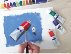 Actual product image Kreul El Greco (Ivory, Real yellow lemon, Vandyck, Portrait pink, Titanium white, Ultramarine blue, Lights Ochre, Siena Nature, Magenta, Indian yellow, Chrome oxide green, Madder Red, vermilion, Dark turquoise blue, Cadmium Yellow Light, 288000000 ml)