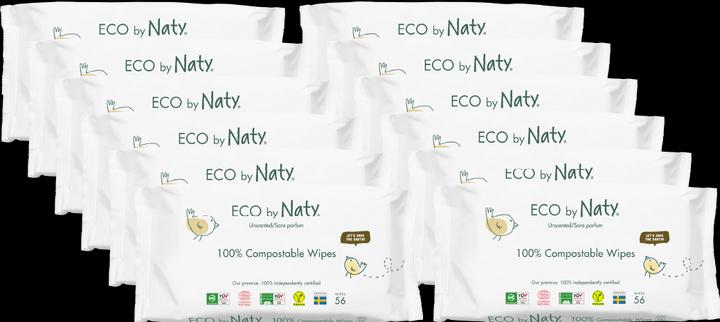 Nährwerte und Zutaten Naty Sensitive Wipes (672 Stück)