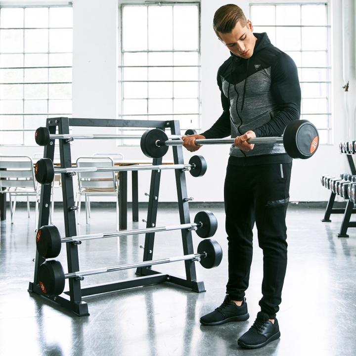 Actual product image Gorilla Sports Barbell rack