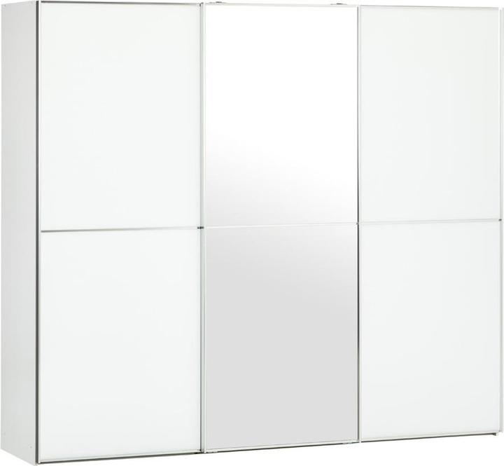 C6 Blanc alpin avec lignes décoratives argentées