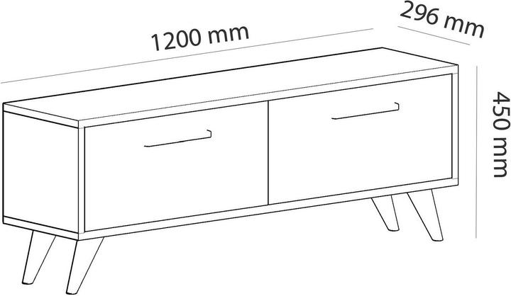 Actual product image Kalune Design Kaia (120 x 29.5 x 45 cm)