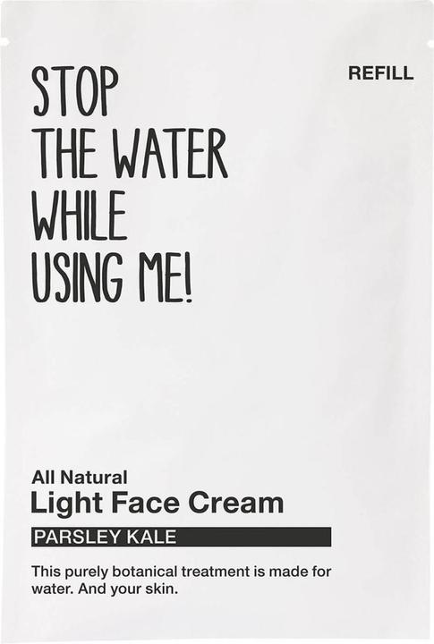Immagine prodotto Stop The Water While Using Me! All Natural Face - Ricarica di crema leggera per il viso Parsley Kale (50 ml, Crema 24h)