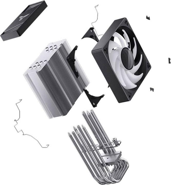 Actual product image Jonsbo CR-1000 V2 RGB - black (154 mm)