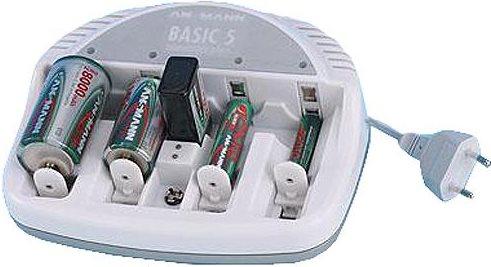 Immagine prodotto Ansmann Basic 5 Plus (4 pz., 9V Block, Caricabatterie senza batteria)