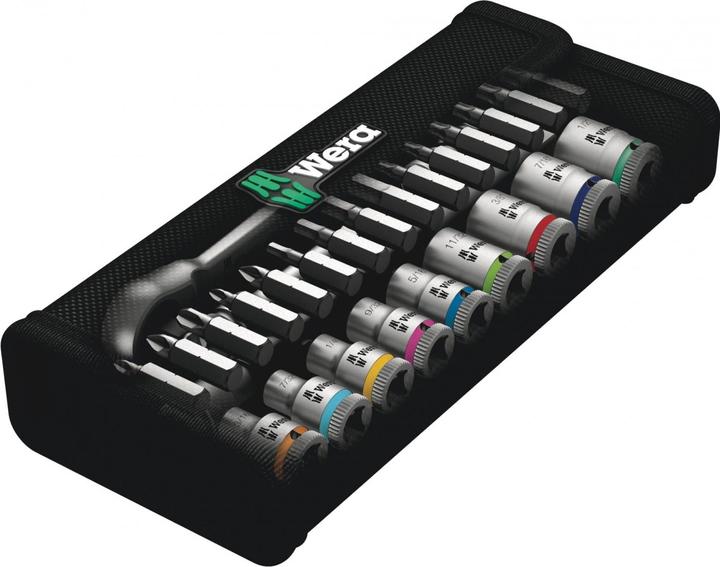 Immagine prodotto Wera 8100 SA 10 Zyklop Metal Ratchet Set (1/4")